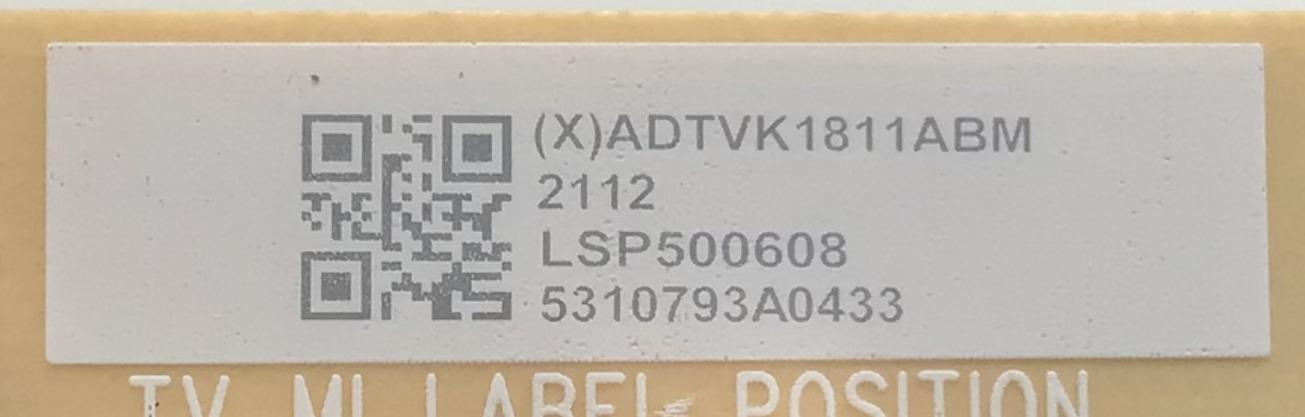 FUENTE DE PODER PARA TV VIZIO / NUMERO DE PARTE ADTVK1811ABM / 715GB897-P01-000-003S / VK1811ABM / (X)ADTVK1811ABM / PANEL TPT500WR-U3T03.DJ REV:S01U / DISPLAY CV500U3-T03 REV:01 / MODELO M50Q7-J01 LTYHG7KX - Imagen 2